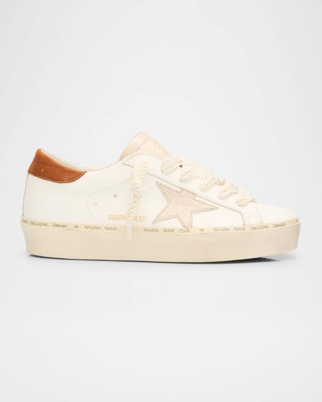 Hi-Star Leather Low-Top Sneakers